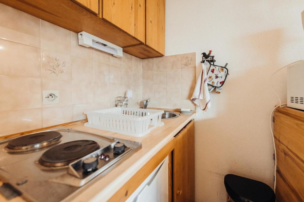 Апартаменты Furnished Studio At The Foot Of The Slopes With A Balcony & Mountains View Сен-Жерве-Ле-Бэн Экстерьер фото