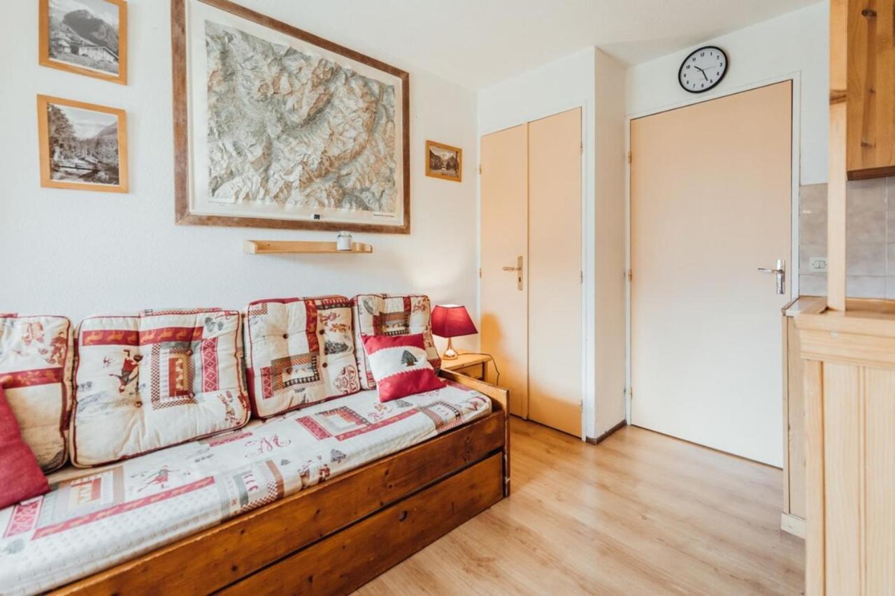 Апартаменты Furnished Studio At The Foot Of The Slopes With A Balcony & Mountains View Сен-Жерве-Ле-Бэн Экстерьер фото
