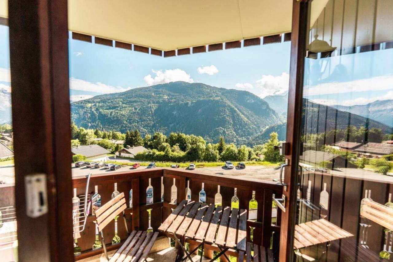 Апартаменты Furnished Studio At The Foot Of The Slopes With A Balcony & Mountains View Сен-Жерве-Ле-Бэн Экстерьер фото