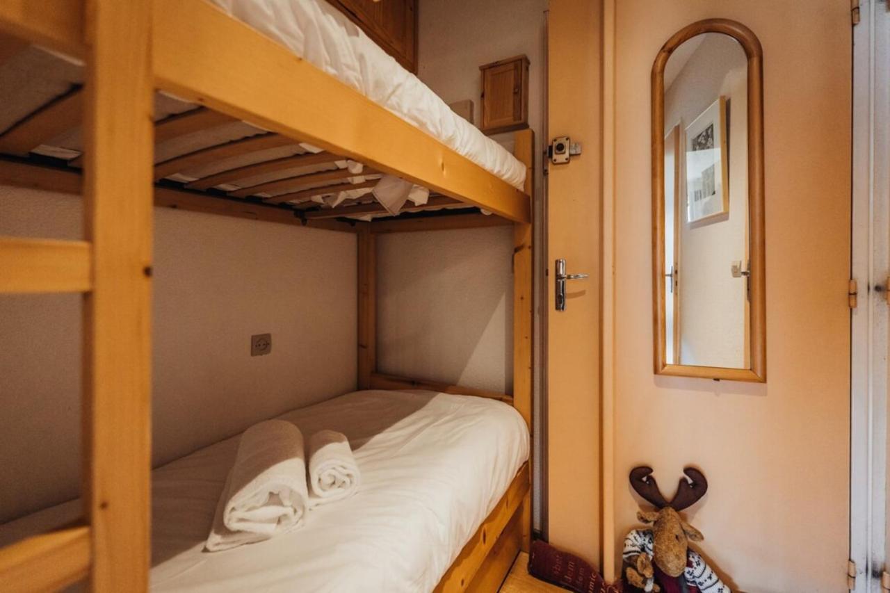 Апартаменты Furnished Studio At The Foot Of The Slopes With A Balcony & Mountains View Сен-Жерве-Ле-Бэн Экстерьер фото